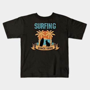 Suarfing Cat Kids T-Shirt